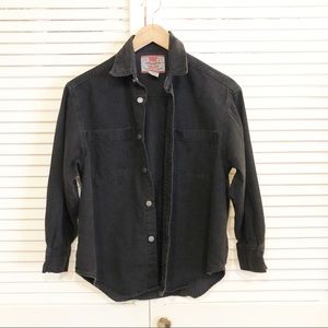 Vintage Levi’s Washed Black Denim Jacket